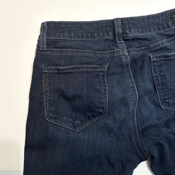 Paige Jeans Womens Size 26 Blue Skyline Skinny Dark Stretch Denim - Picture 13 of 14